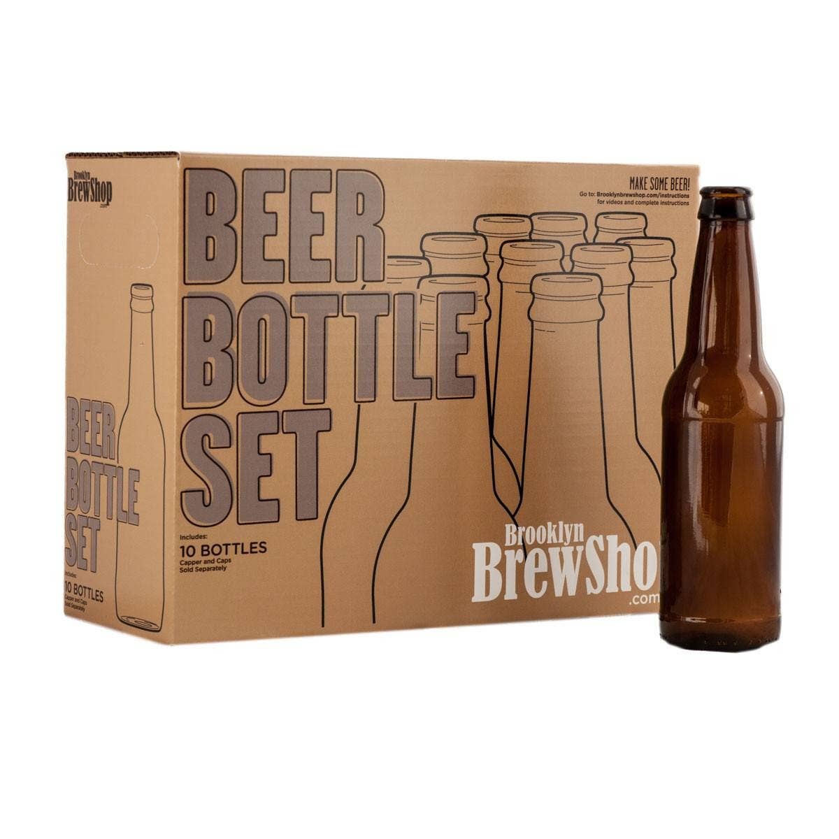 Beer Bottle Set - Brooklyn Brew Shop